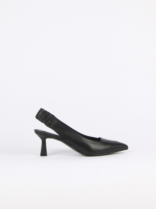 Nana Slingback Pumps Leather Black