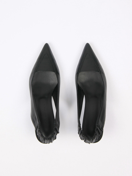 Nana Slingback Pumps Leather Black