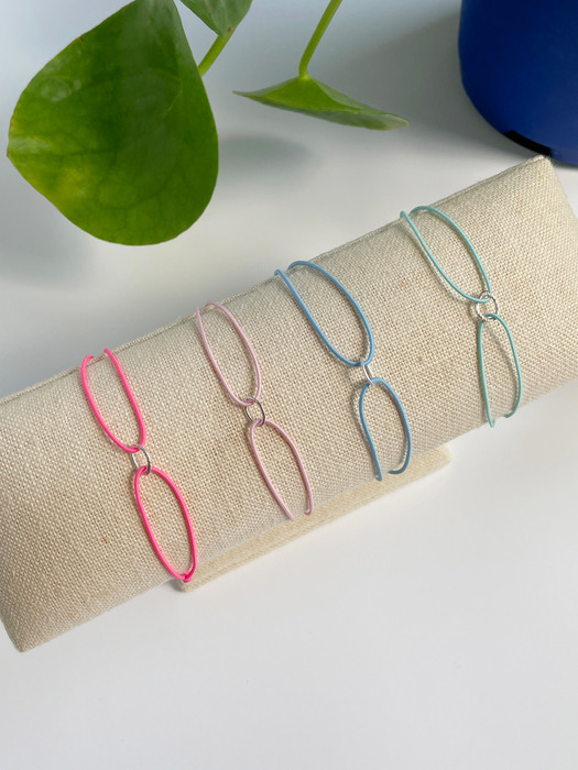 rubber band bracelet (9colors)
