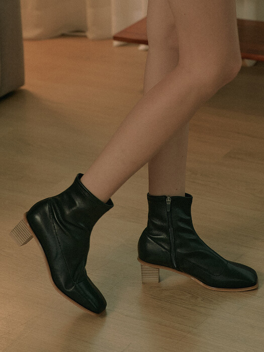 Wood Socks Boots_Black