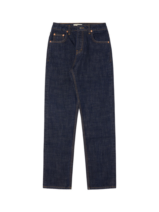 SI JN 6026 Mid-rise Straight Selvedge Denim