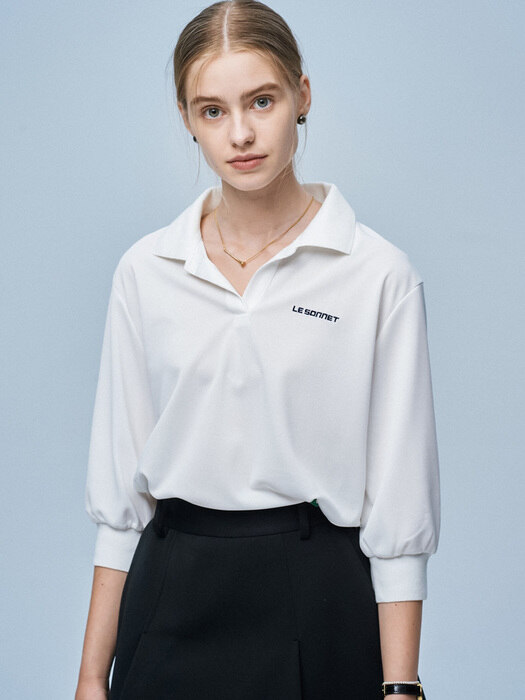 심플 폴로셔츠 Simple Polo Shirts_White