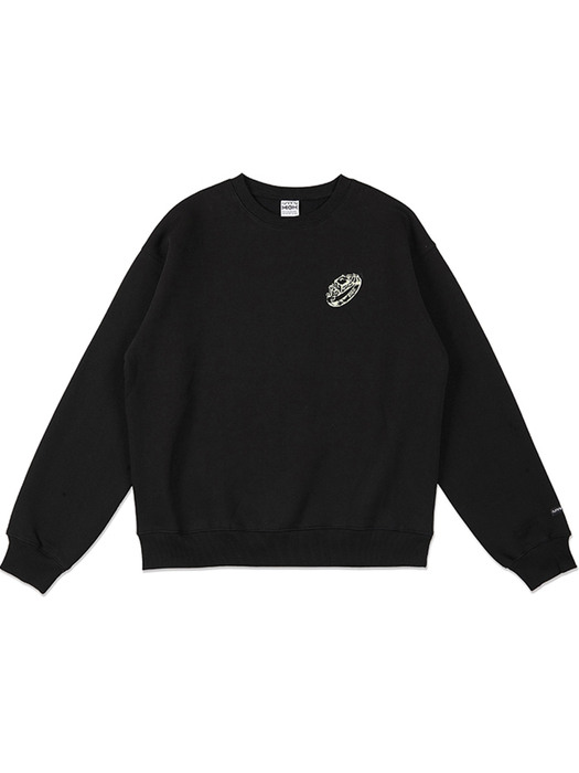 VINTAGE RINGS COLLECTION SWEAT SHIRT [BLACK]