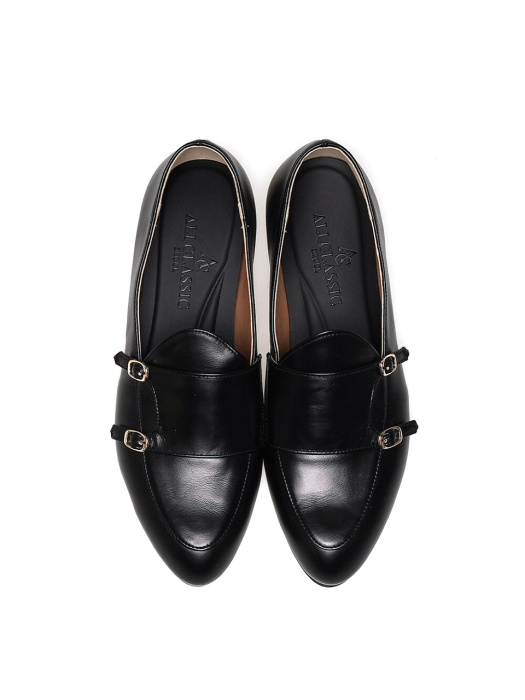  Buckle Loafers Black / ALCW004
