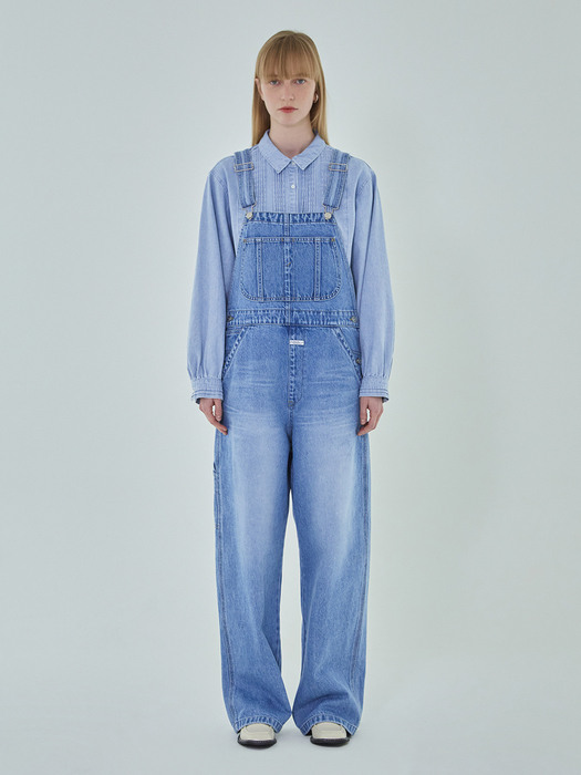 DENIM OVERALL light blue