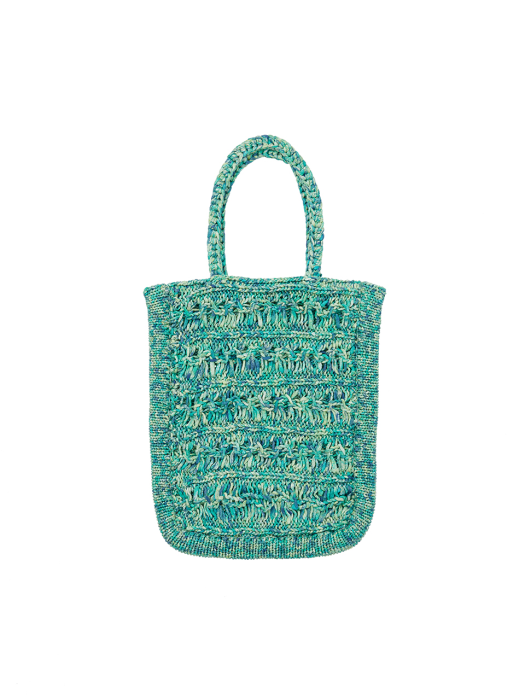HATTI Net Knit Bag - Green