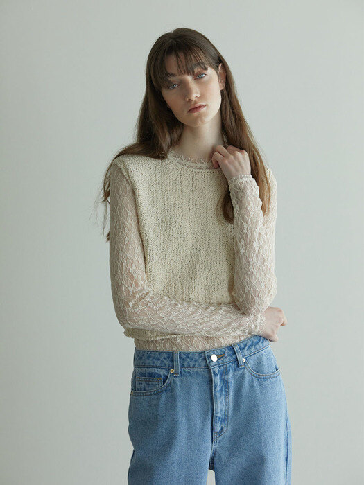 SAM KNIT VEST (NATURAL)