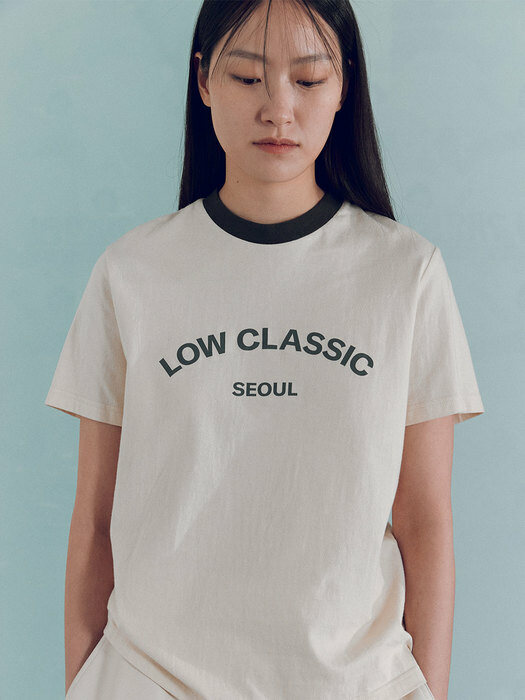 [EXCLUSIVE] LOW CLASSIC PRINT T - CREAM