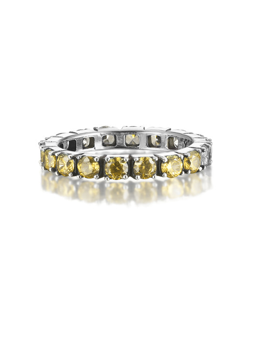 Star Candy Half Ring - yellow