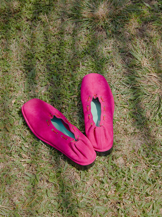MUSUBI Square toe flat shoes (5color)