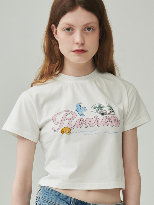 SUMMERY T SHIRT CROP TYPE