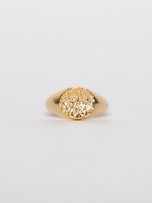 Crater Signet Ring
