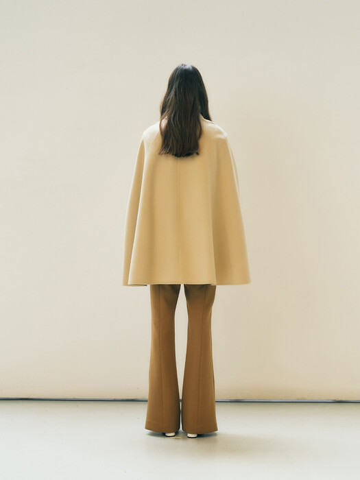 Handmade Cape Coat, Cream