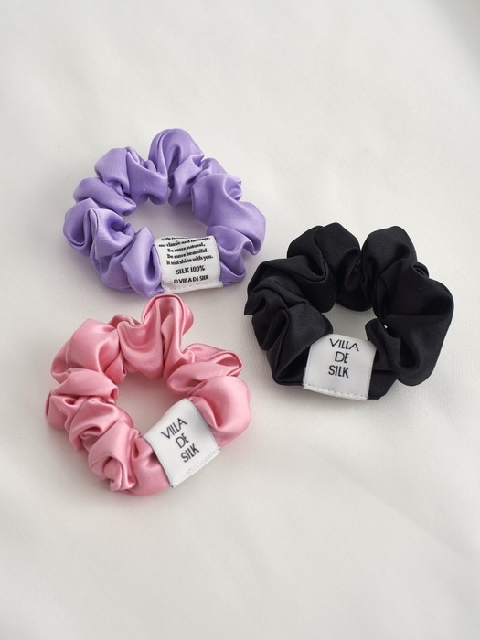 Baby scrunchie 3set (Pink/Purple/Black)