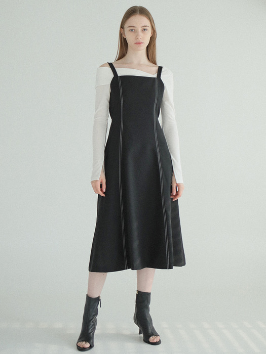 [단독기획] CAMISOLE DRESS / BLACK