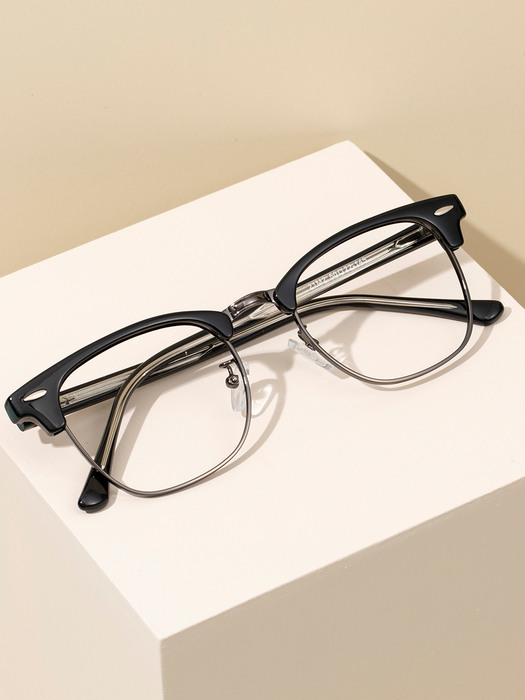 RECLOW B163 BLACK GLASS 안경