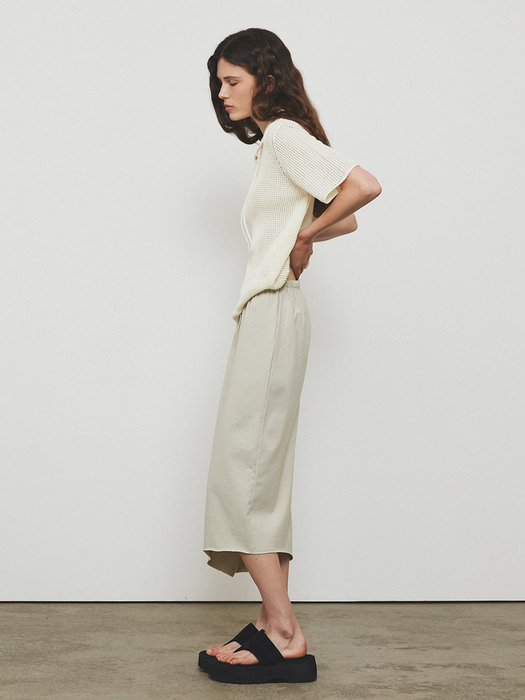 [리퍼브] DIAGONAL LINE SKIRT