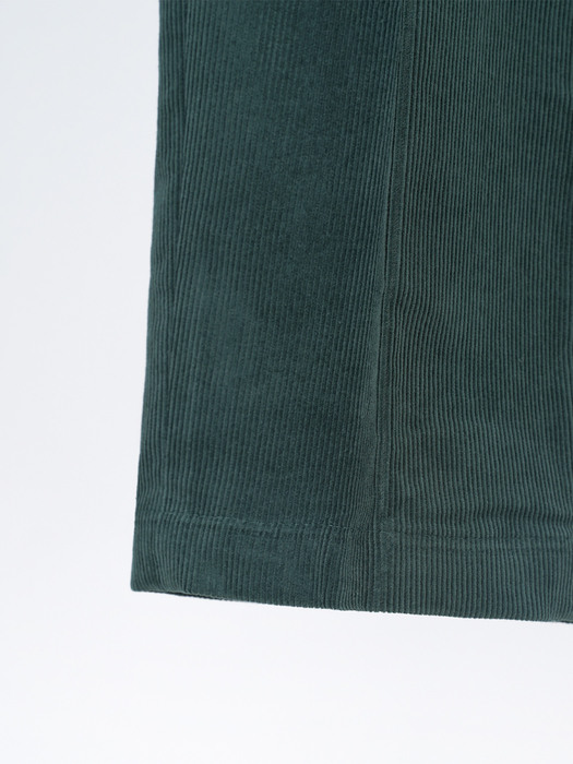 STRAIGHT FIT CORDUROY PANTS_GREEN