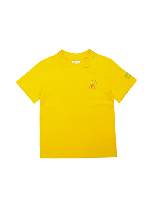 Hello LaLa PK T-shirts(라라 카라 티셔츠)[Yellow]
