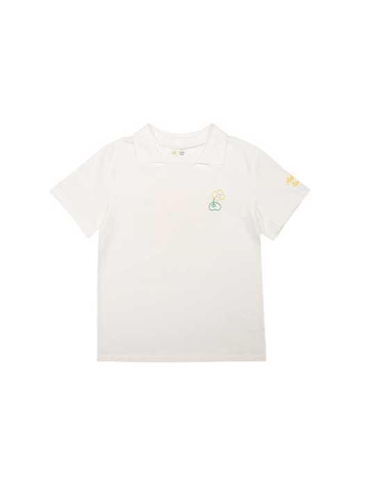 Hello LaLa PK T-shirts(라라 카라 티셔츠)[Yellow]