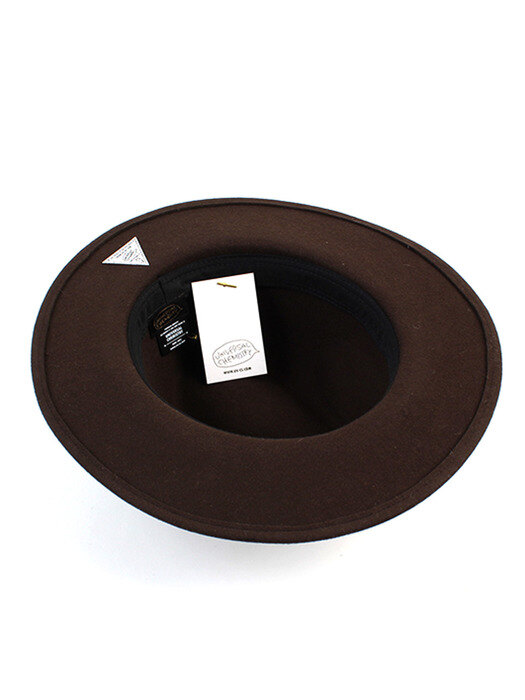 Basic Brown Wool Fedora 울페도라