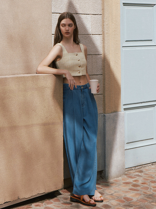 Mid-rise Wide Pants_3color