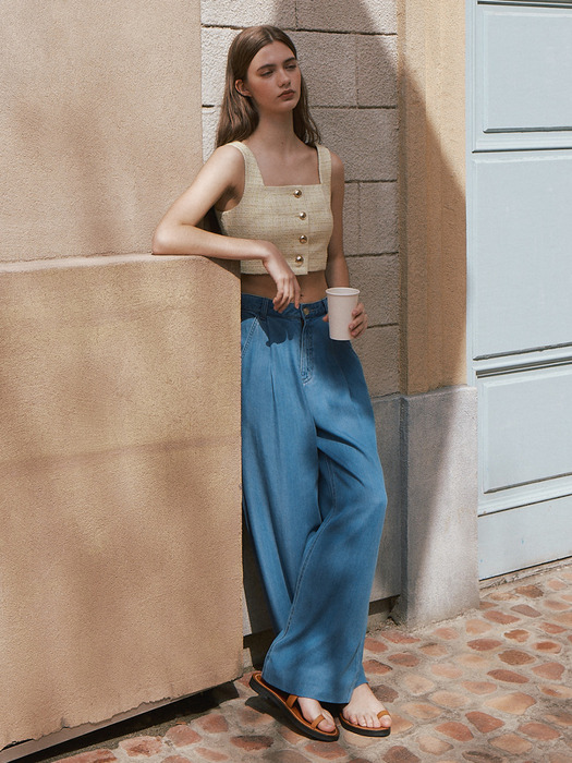 Mid-rise Wide Pants_3color