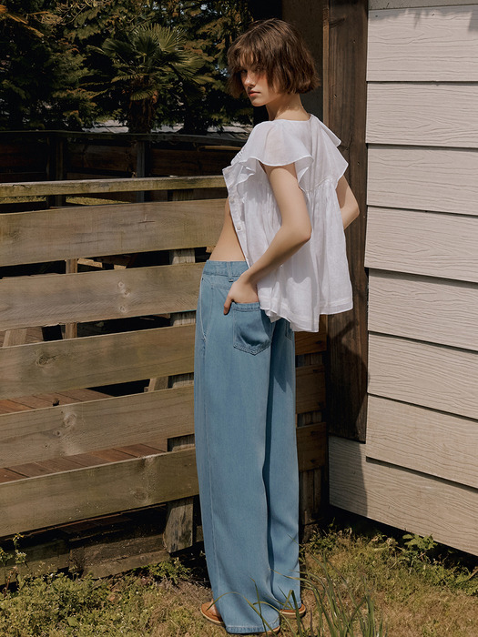 Mid-rise Wide Pants_3color