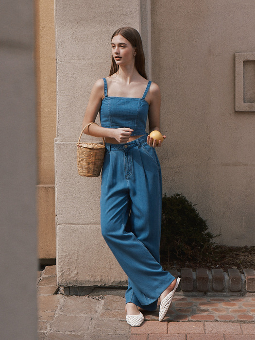 Mid-rise Wide Pants_3color