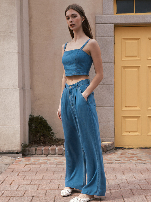 Mid-rise Wide Pants_3color