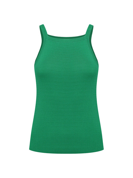 Halter Neck Sleeveless Knit Top-4color