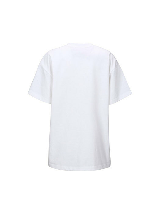 VOYAGE-PRINT T-SHIRT (WHITE)