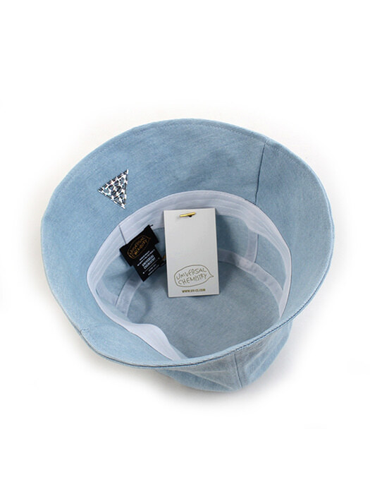 Belted Light Denim Bucket Hat 버킷햇