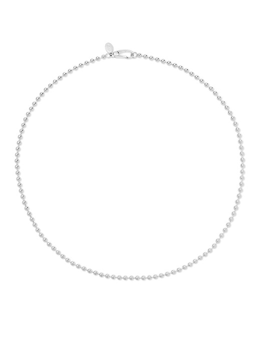 [925 silver] Un.silver.150 / mini corde necklace (long ver.)