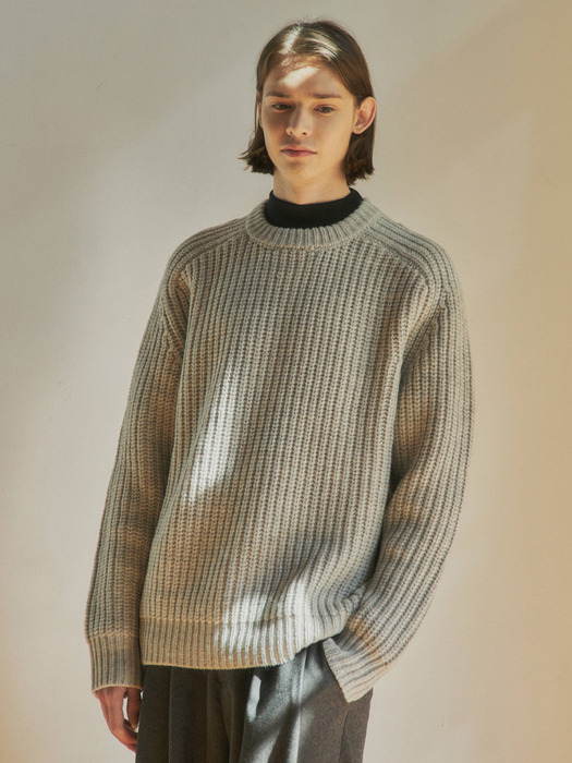 Always Heavy Round Knitwear(4col)