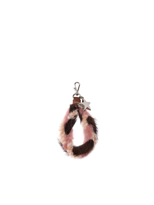 Mink Twist Handle Charm (밍크 트위스트 핸들 참) Pink