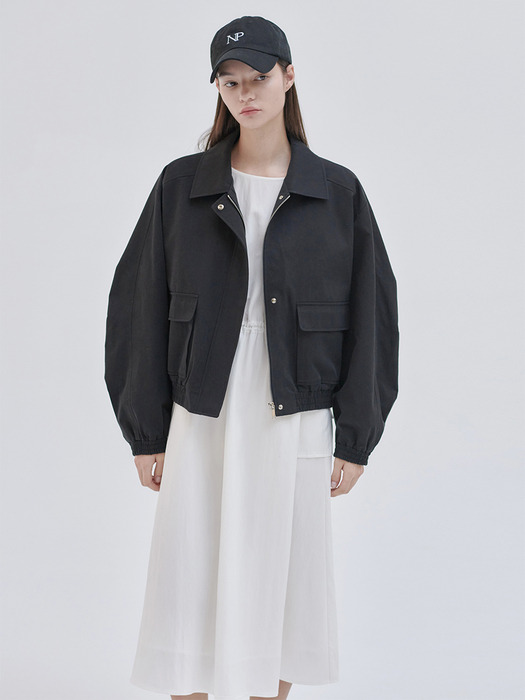 24SN spring blouson jacket [BK]