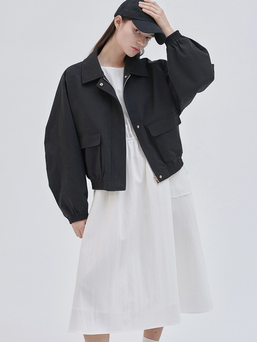 24SN spring blouson jacket [BK]