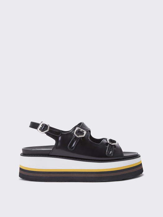 Buckle strap sandal(black)_DG2AM24003BLK