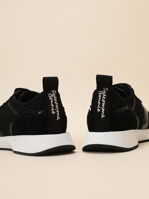 Mesh combi sneakers(black)_DG4DS24029BLK