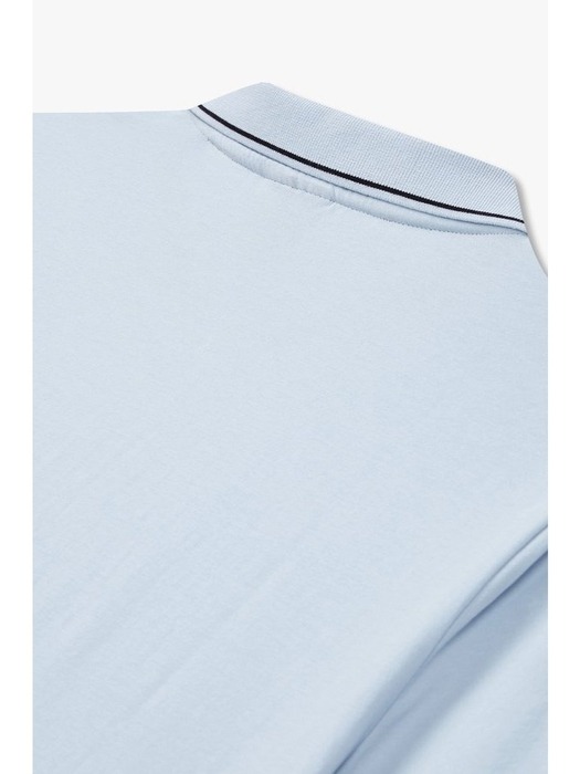AX 남성 로고 플래킷 폴로 셔츠(A414131037)라이트 블루