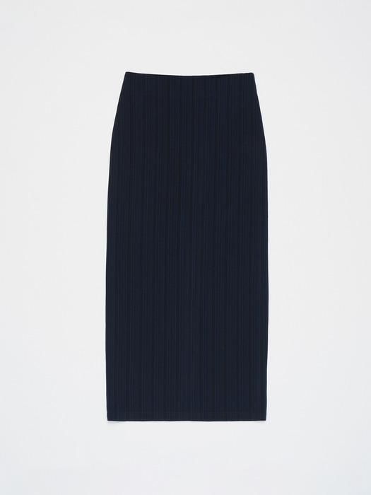 Maxi Skirt Stripe Navy
