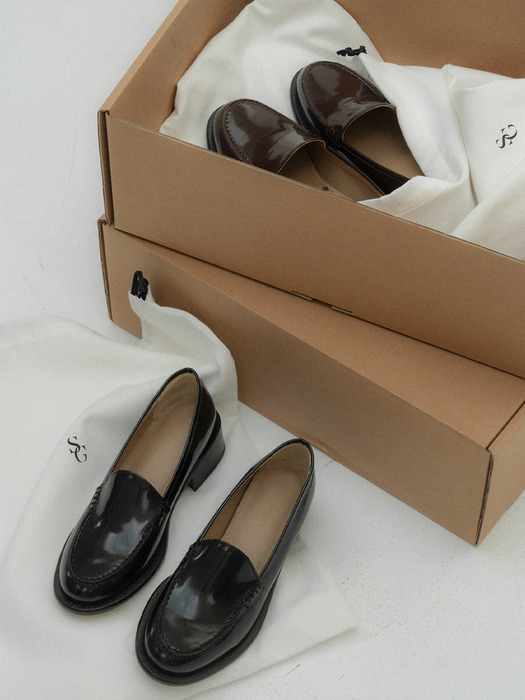 NEW CLASSIC LEATHER LOAFER_2Colors