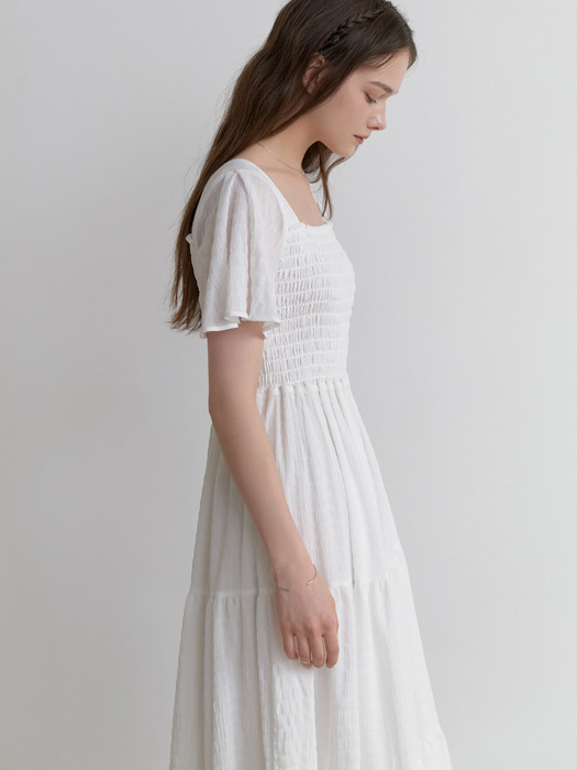 Apple tart dress (white)