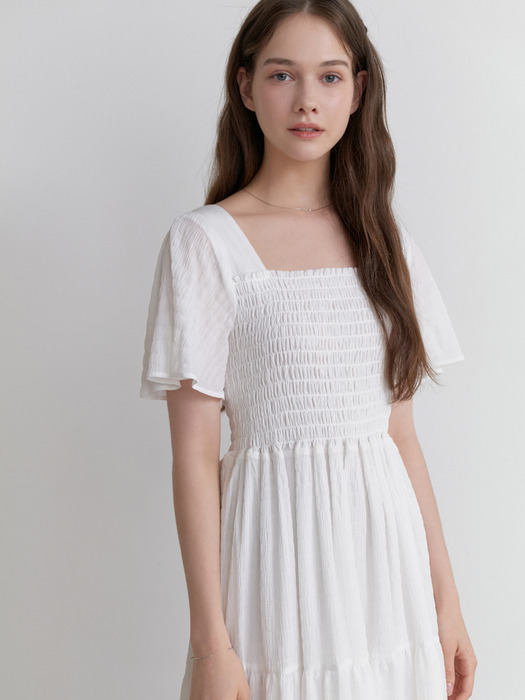 Apple tart dress (white)