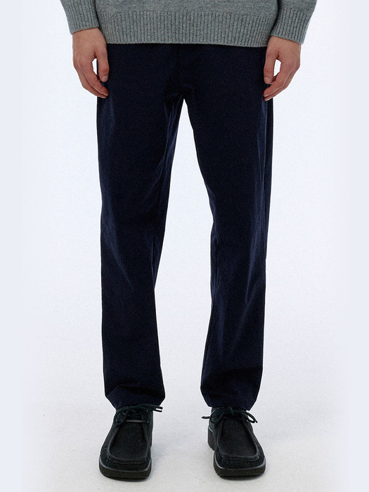 [24FW clove] Stretch Pants_Men (Navy)