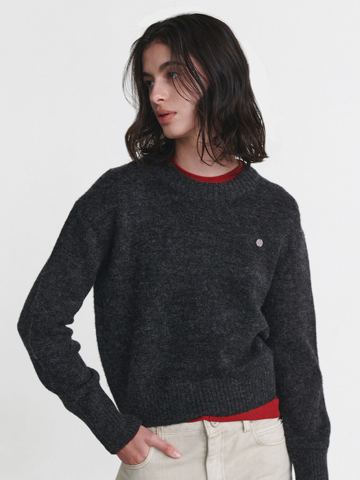 Wool Blended Knit Pullover SK4WP951_2color