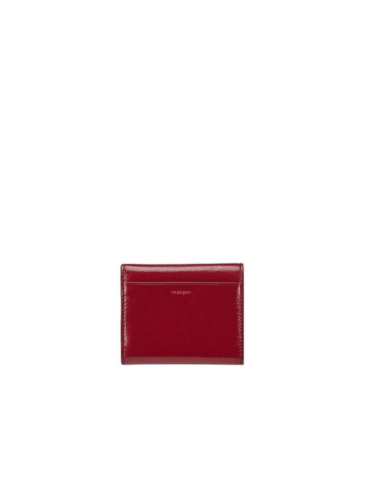 Occam Lune Half Wallet (오캄 룬 반지갑) Berry Red