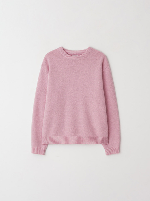 g.n. wool knit - pink