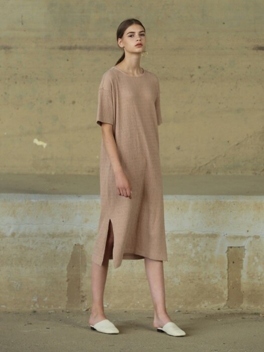 18RESORT PLEATED LONG DRESS_3COLOR